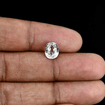 White Zircon 3.8 Carat