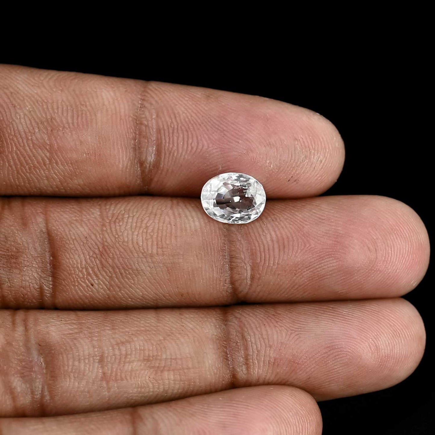 White Zircon 3.67 Carat