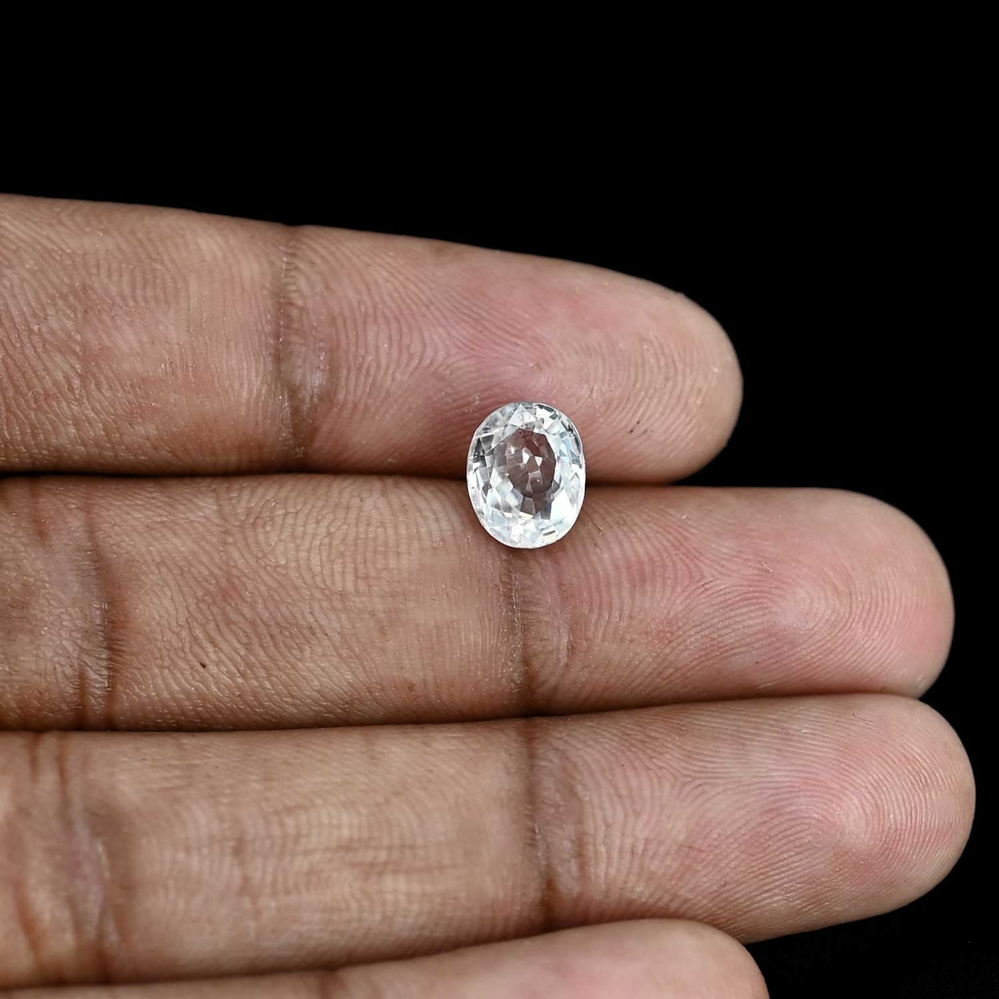 White Zircon 3.67 Carat