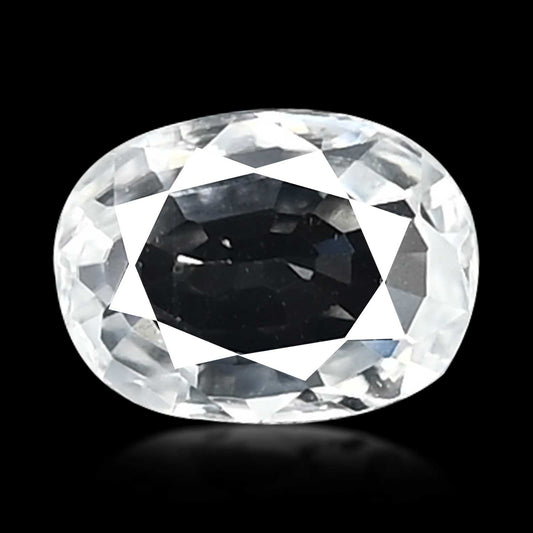White Zircon 3.95 Carat