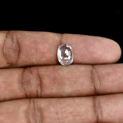 White Zircon 3.95 Carat