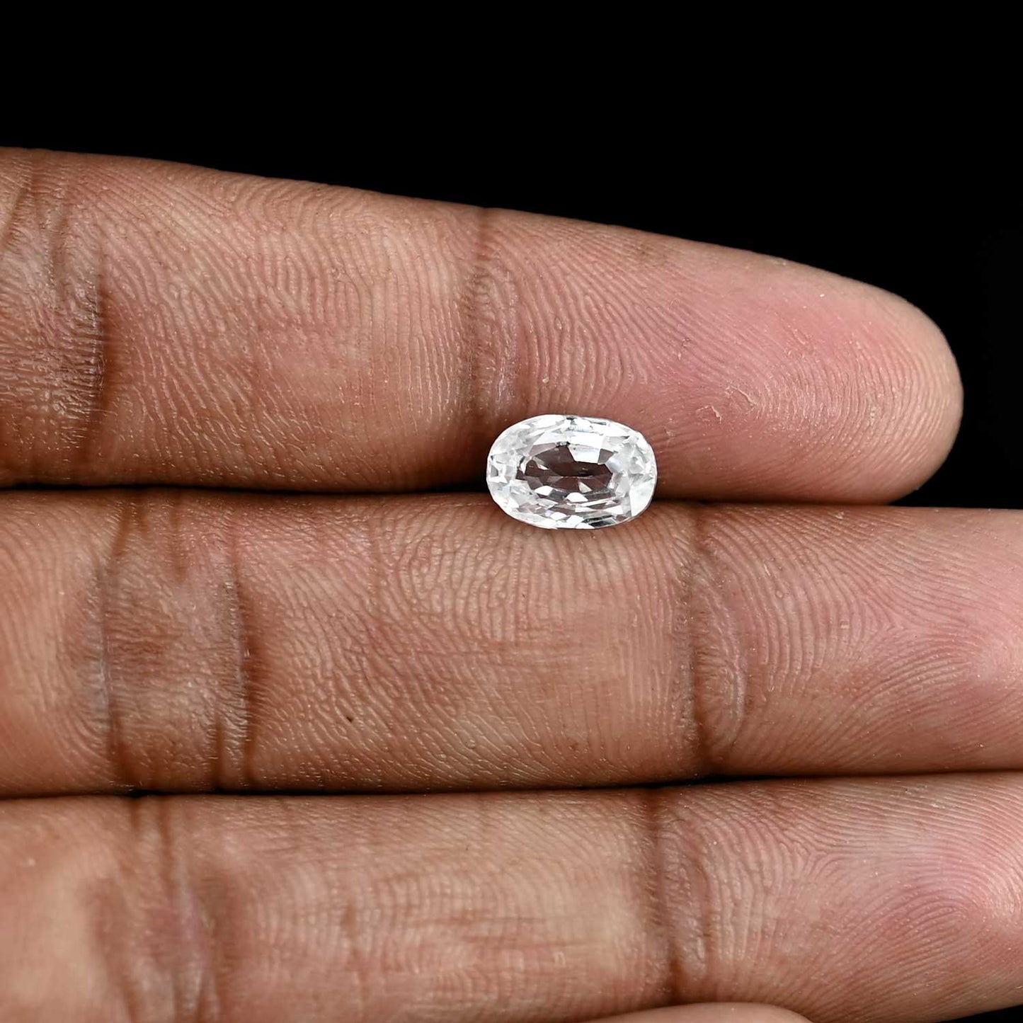 White Zircon 3.92 Carat