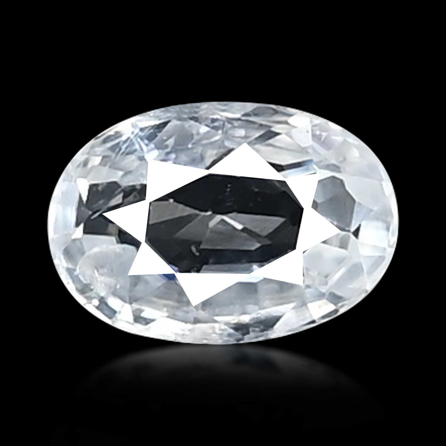 White Zircon 2.91 Carat