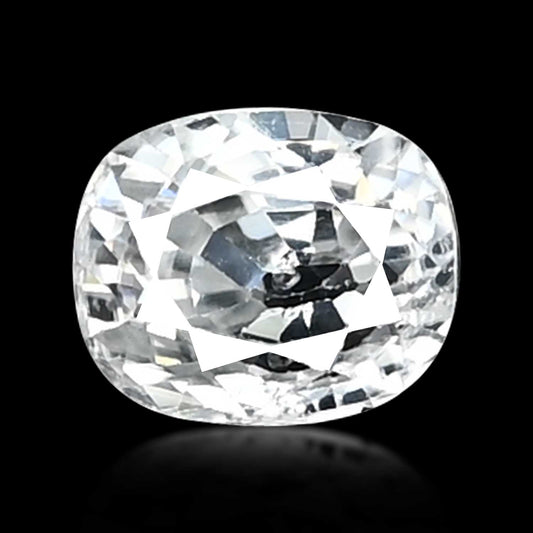 White Zircon 4.77 Carat