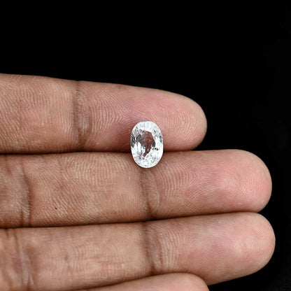 White Zircon 3.83 Carat