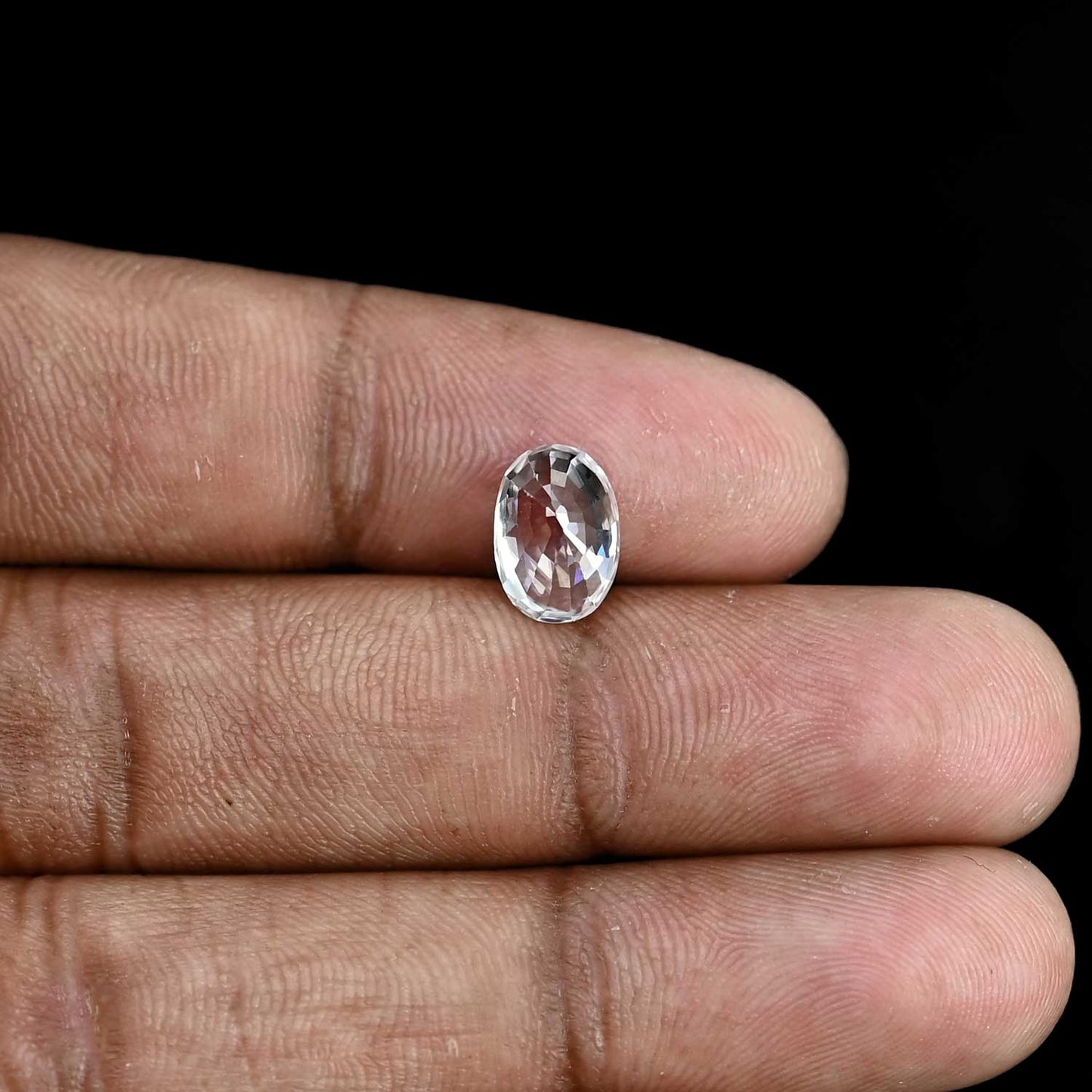 White Zircon 3.83 Carat