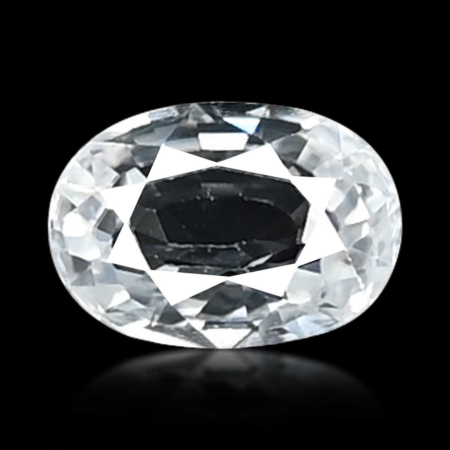 White Zircon 3 Carat
