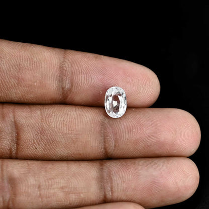 White Zircon 3 Carat