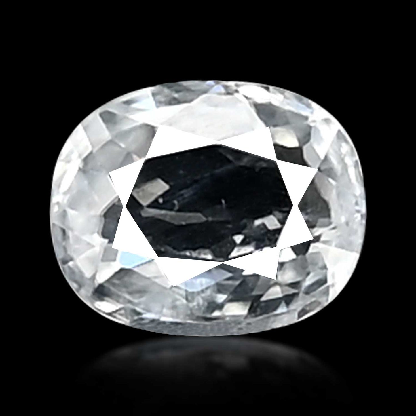White Zircon 2.96 Carat