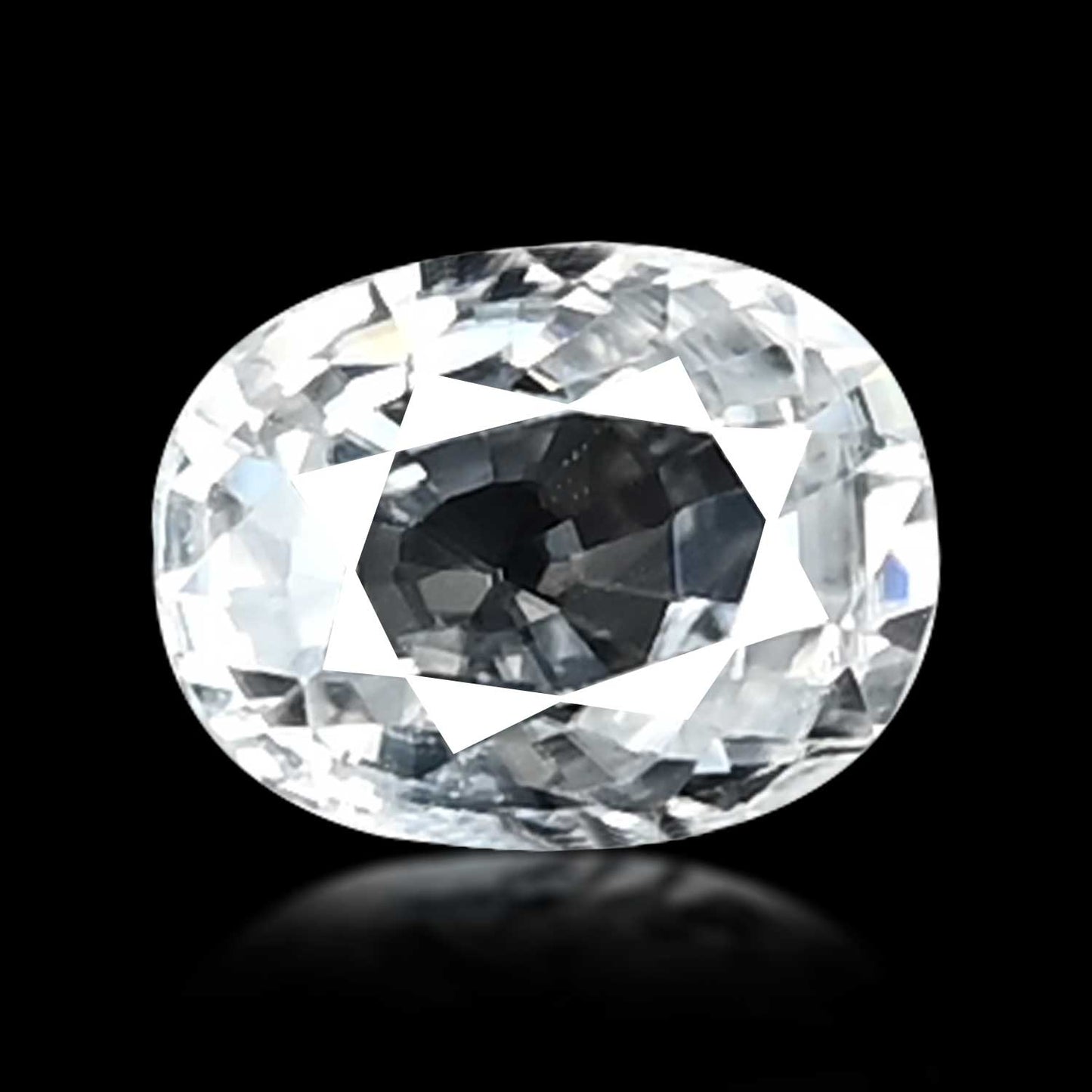 White Zircon 3.41 Carat