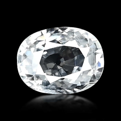White Zircon 3.41 Carat