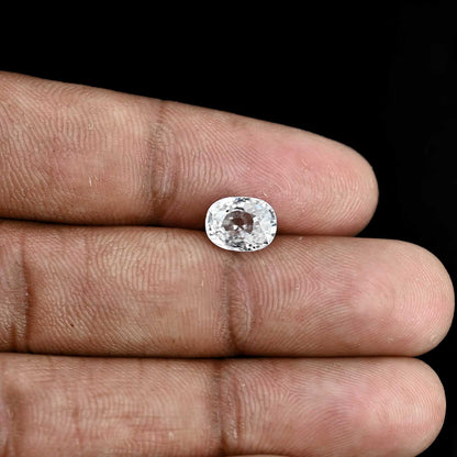 White Zircon 3.41 Carat