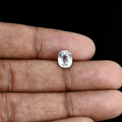 White Zircon 3 Carat