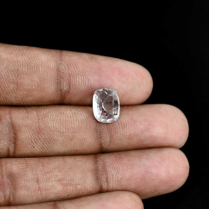 White Zircon 5.89 Carat