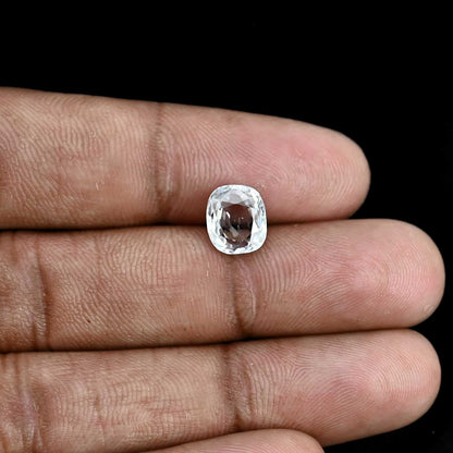 White Zircon 3.86 Carat
