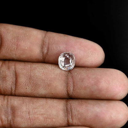 White Zircon 3.39 Carat