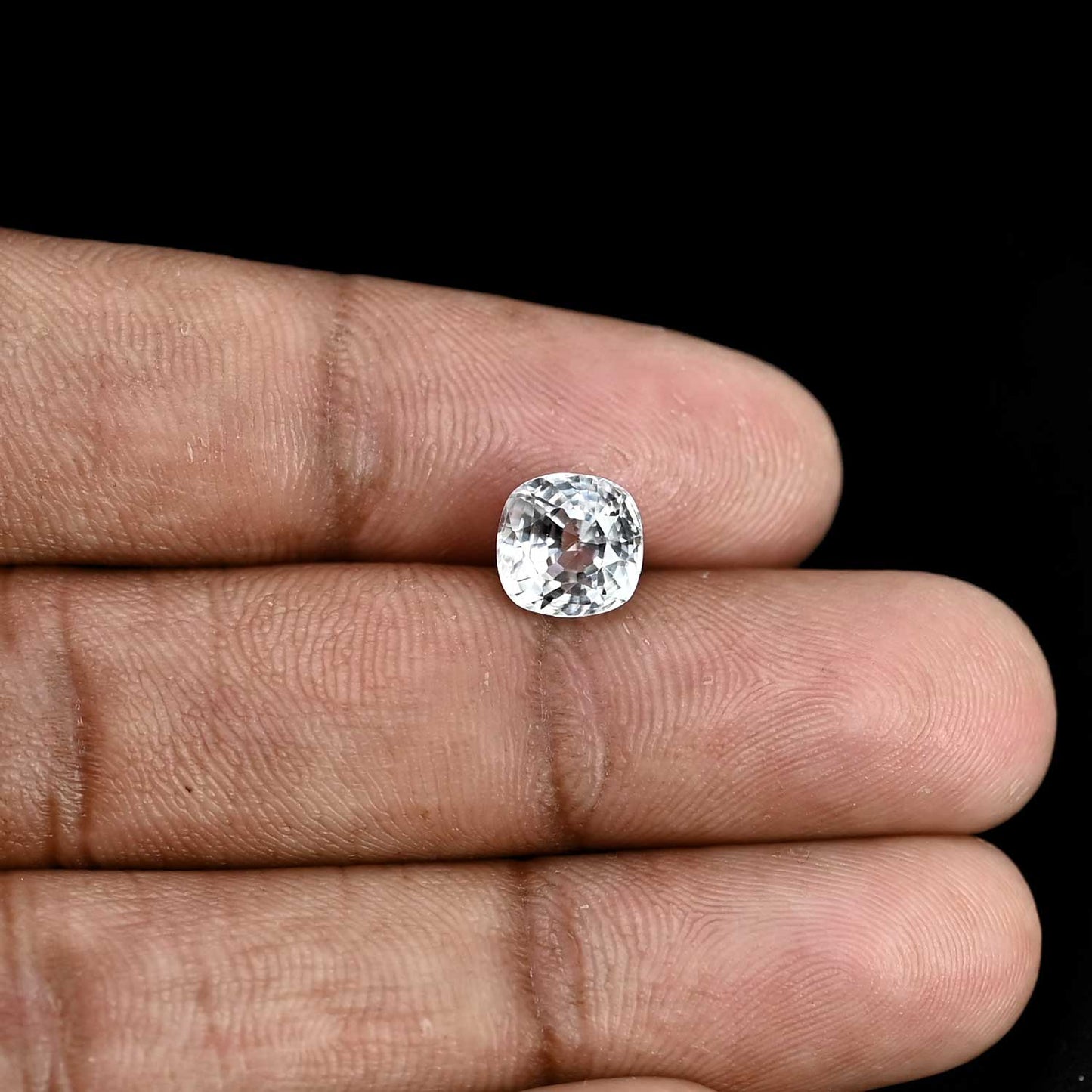White Zircon 3.72 Carat