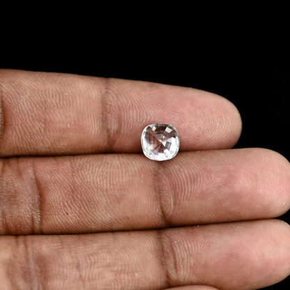 White Zircon 3.72 Carat