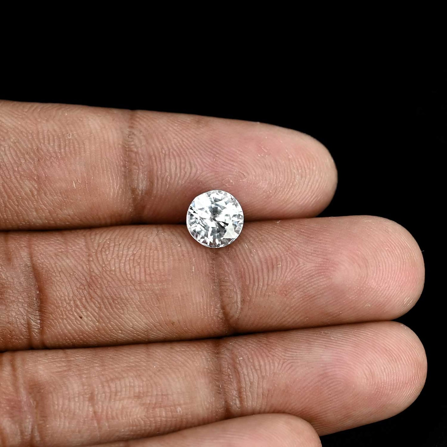 White Zircon 3.7 Carat