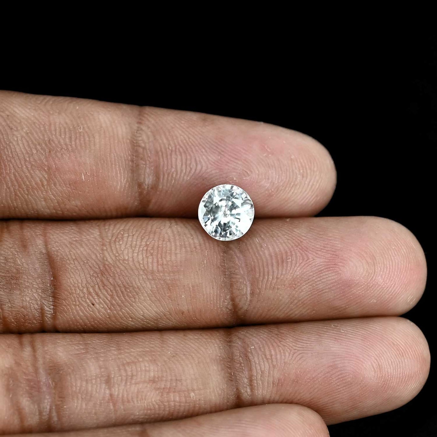 White Zircon 3.7 Carat