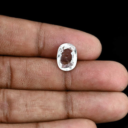 White Zircon 5.34 Carat
