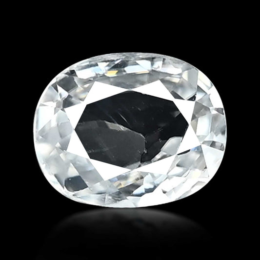 White Zircon 5.07 Carat