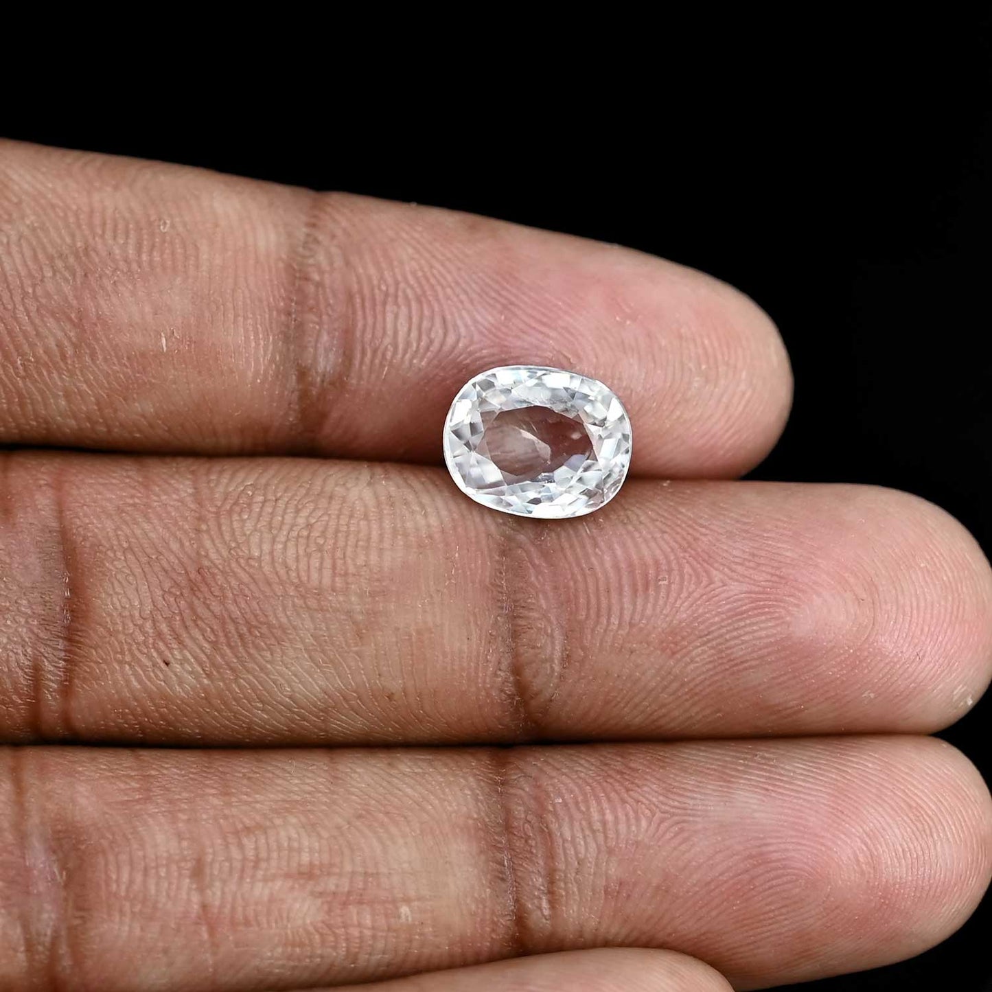 White Zircon 5.07 Carat