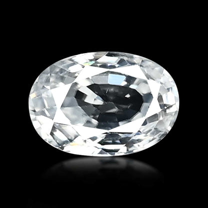 White Zircon 5.12 Carat
