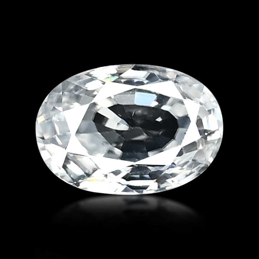 White Zircon 5.12 Carat