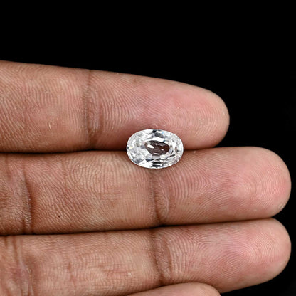 White Zircon 5.12 Carat