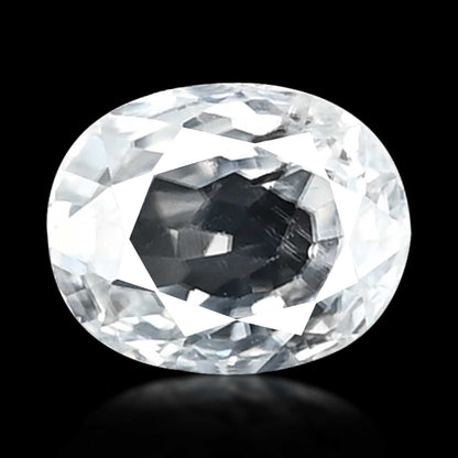 White Zircon 5.11 Carat