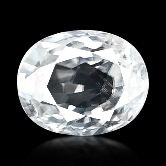 White Zircon 5.11 Carat