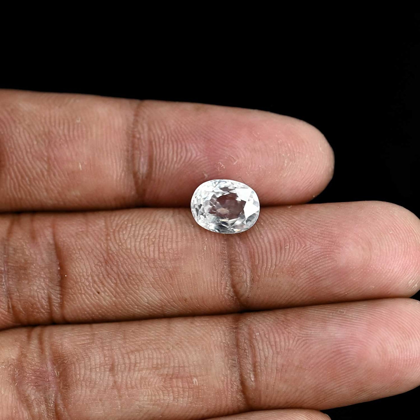 White Zircon 5.11 Carat