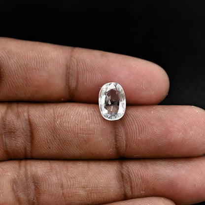 White Zircon 5.11 Carat