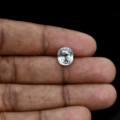 White Zircon 5.1 Carat