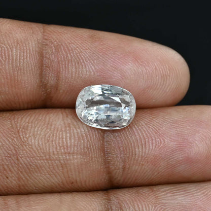 White Zircon 6.1 Carat