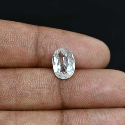 White Zircon 6.1 Carat