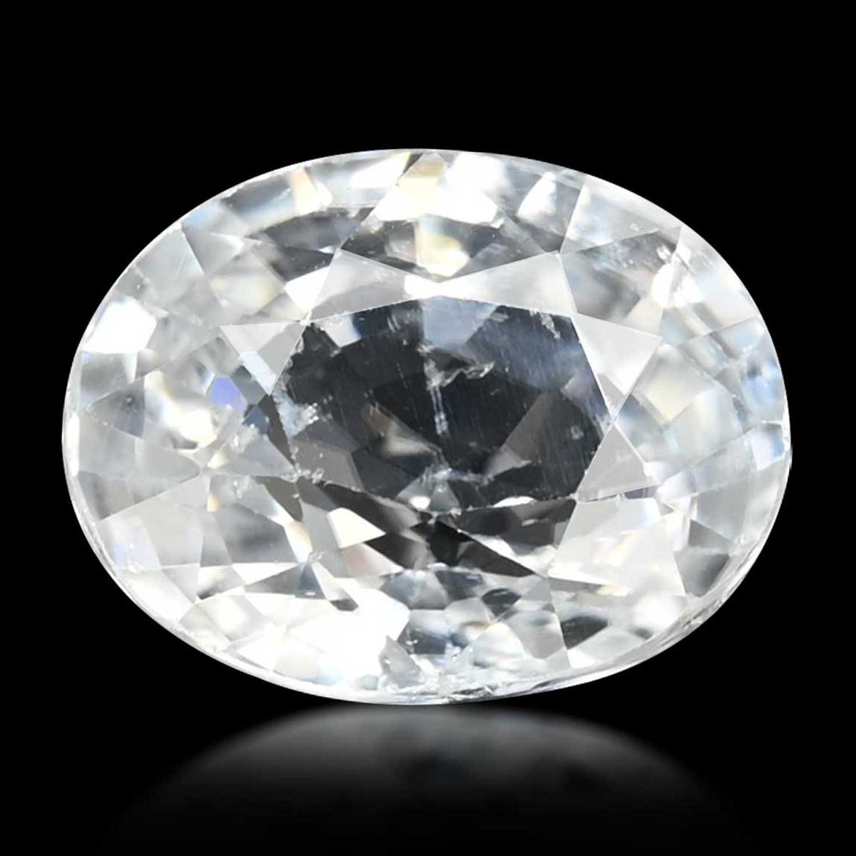 White Zircon 5.91 Carat