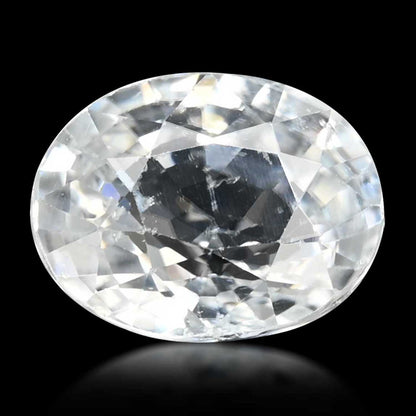White Zircon 5.91 Carat