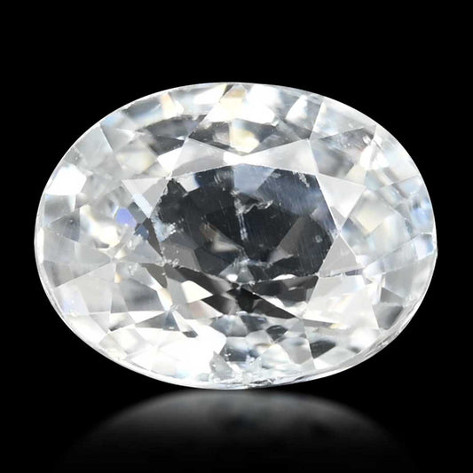 White Zircon 5.91 Carat