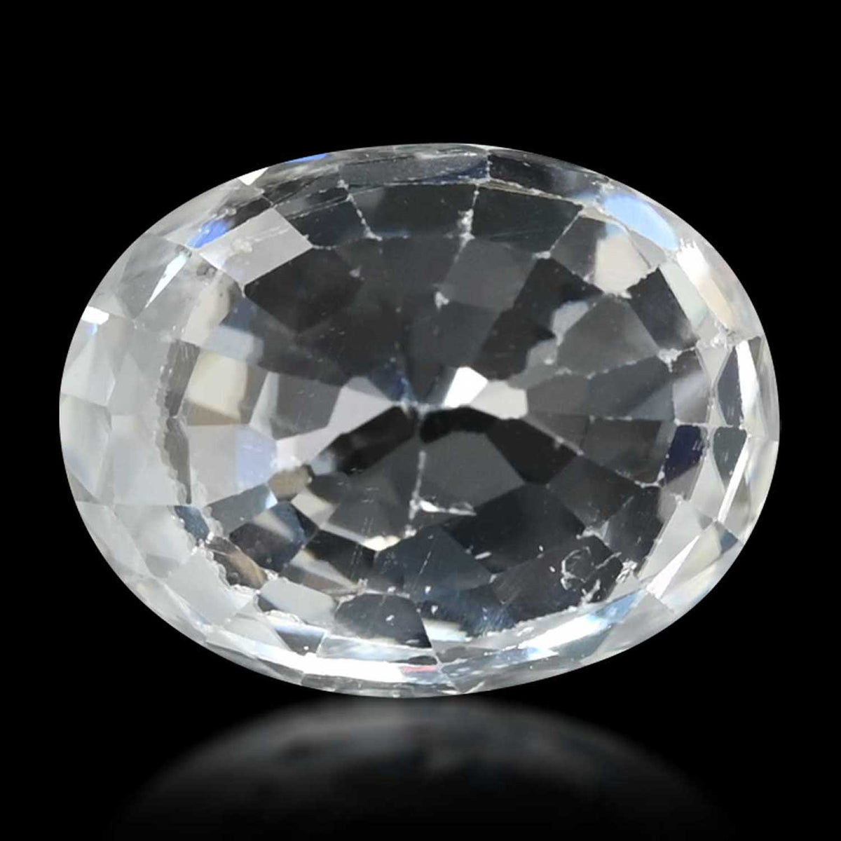 White Zircon 5.91 Carat