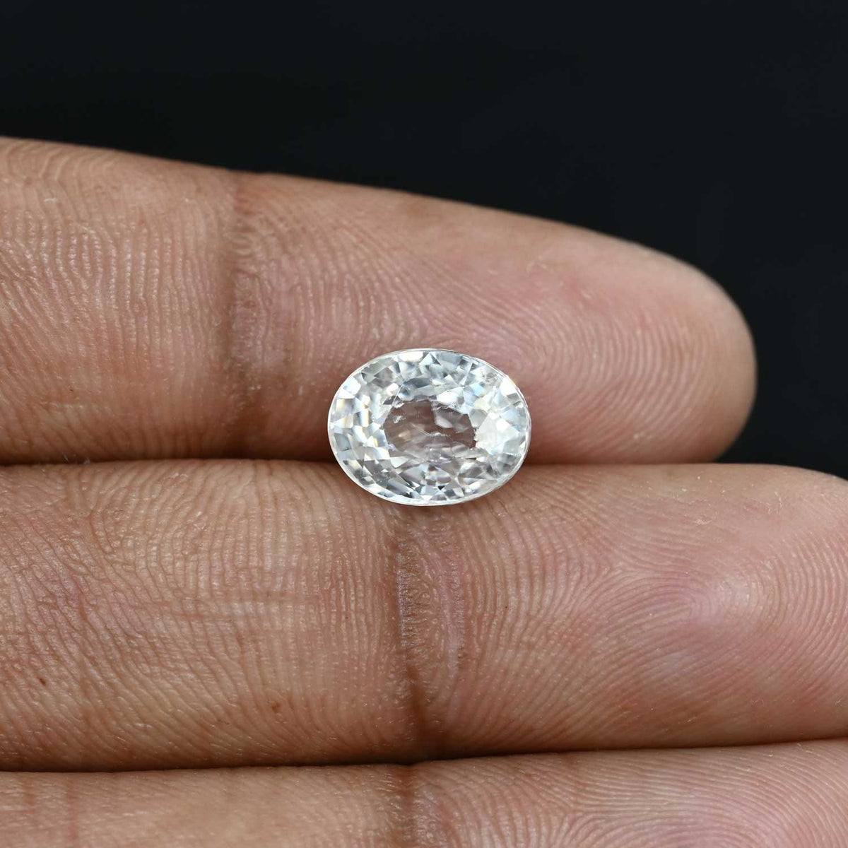 White Zircon 5.91 Carat