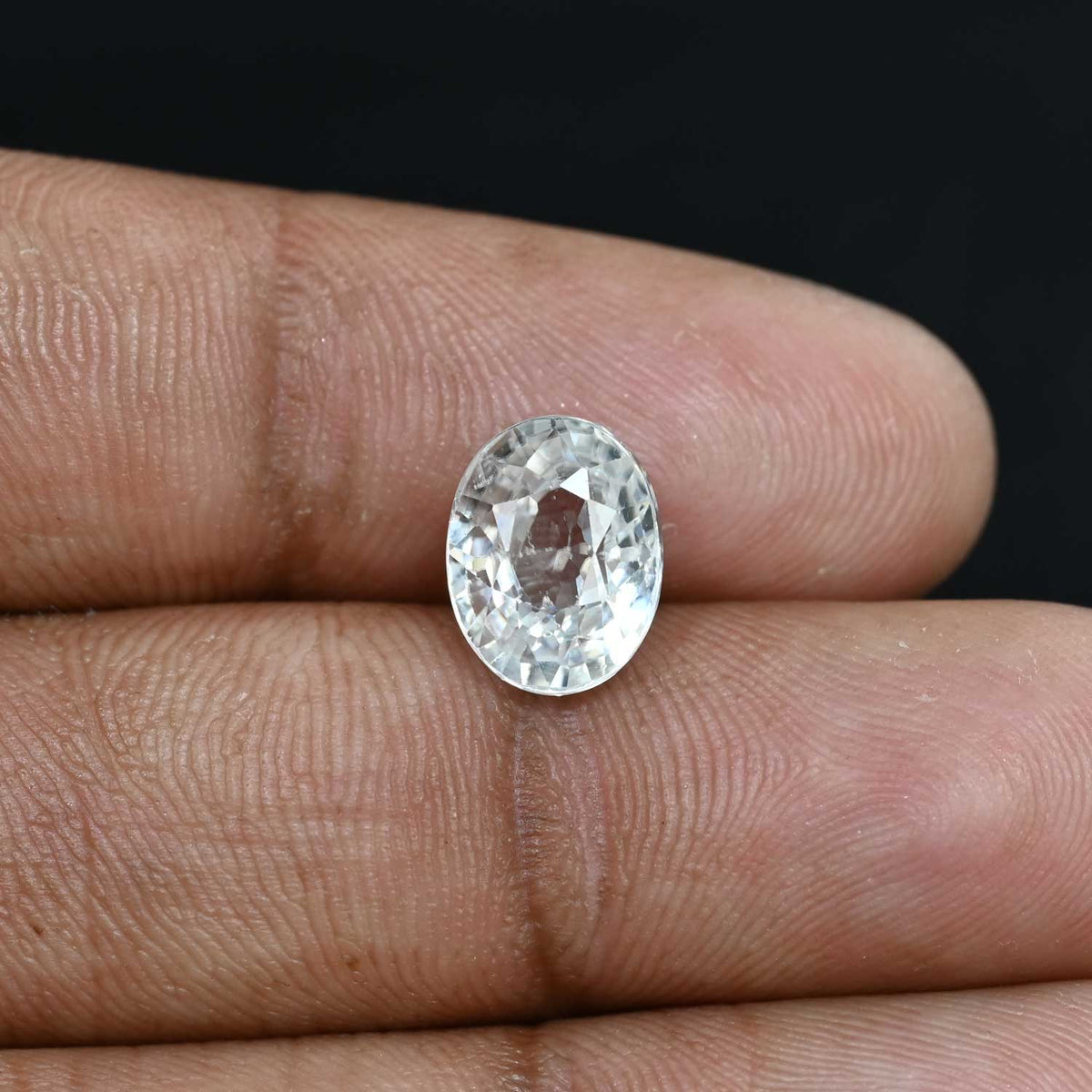 White Zircon 5.91 Carat