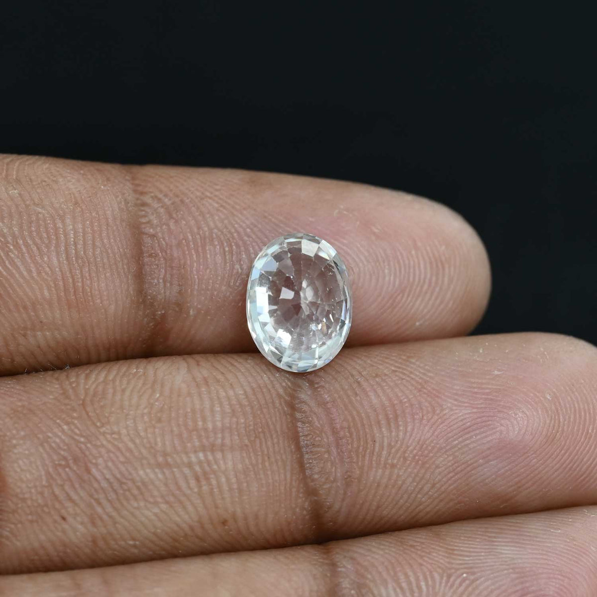 White Zircon 5.91 Carat