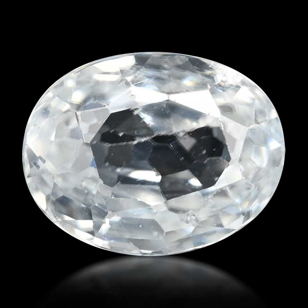 White Zircon 5.84 Carat