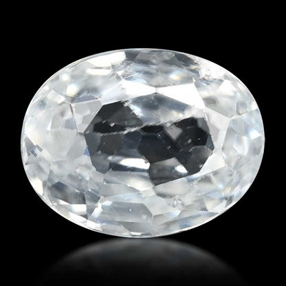 White Zircon 5.84 Carat