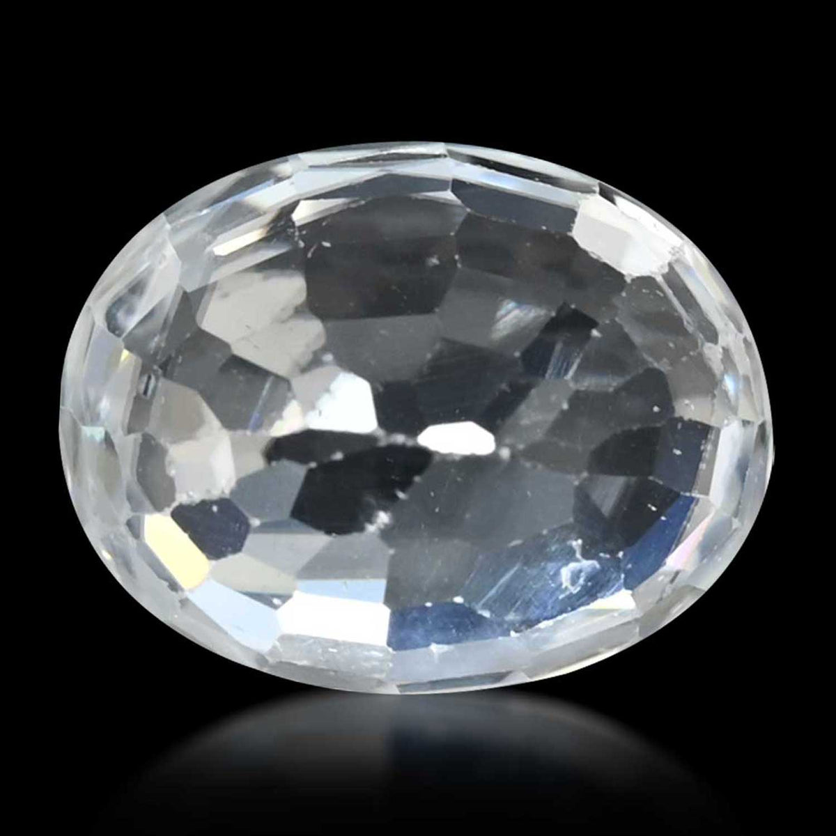 White Zircon 5.84 Carat