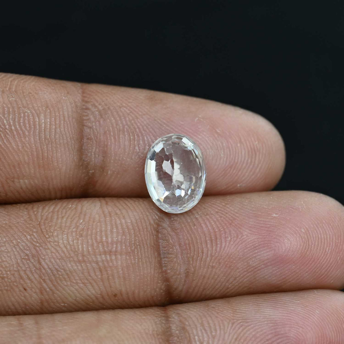 White Zircon 5.84 Carat