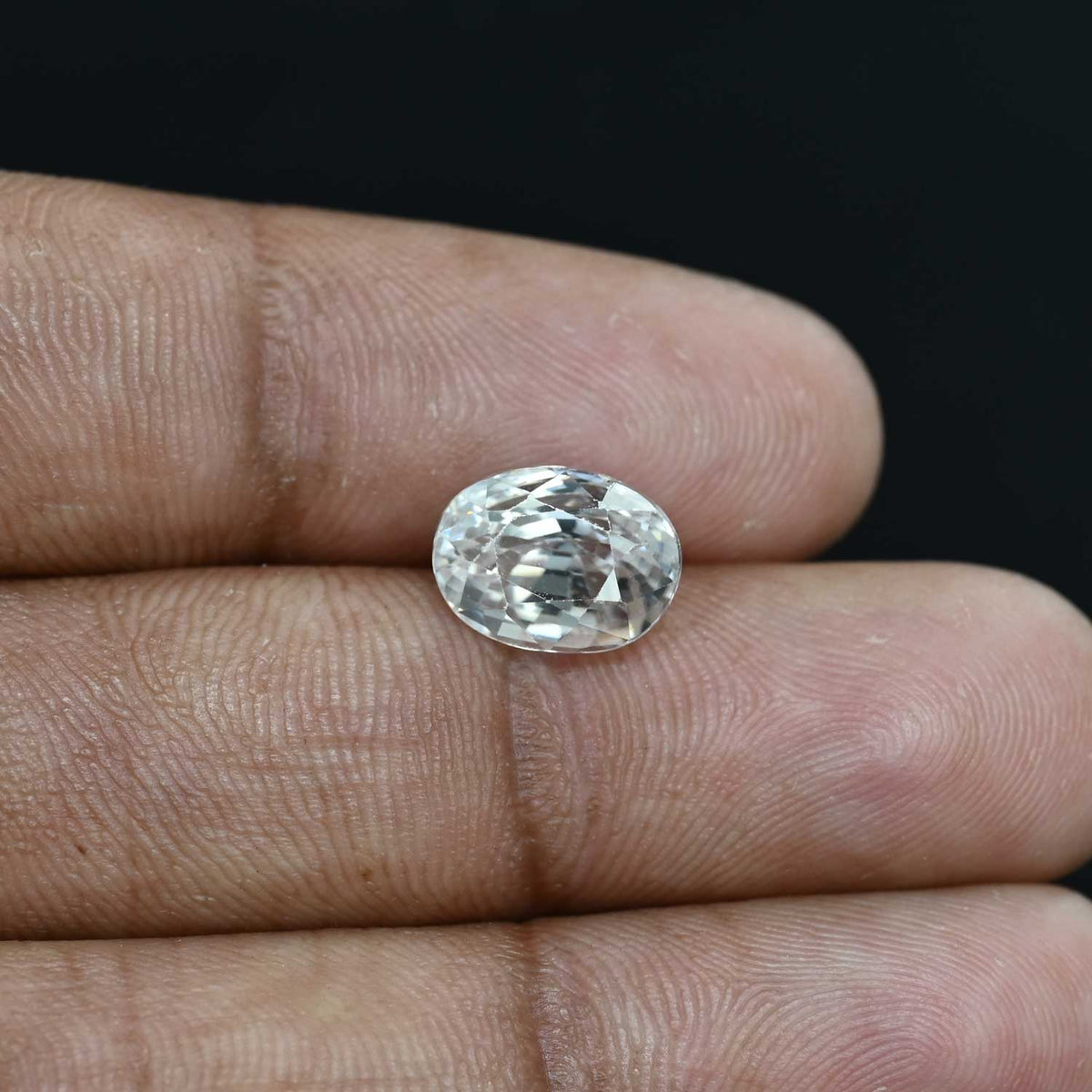 White Zircon 5.97 Carat