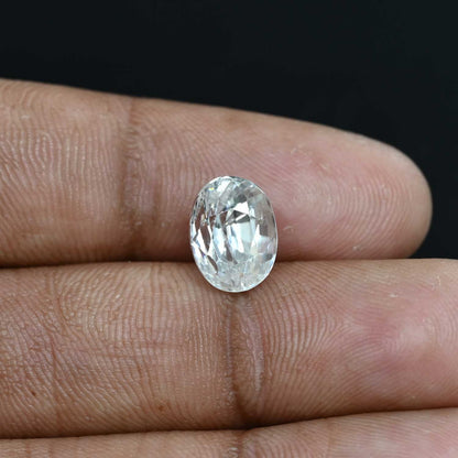 White Zircon 5.97 Carat